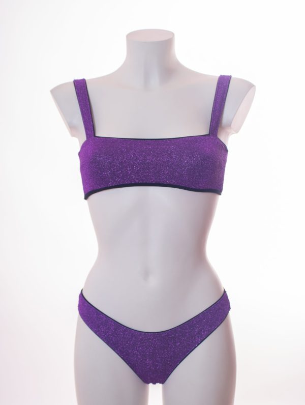 Bikini lurex viola Dhiffushi