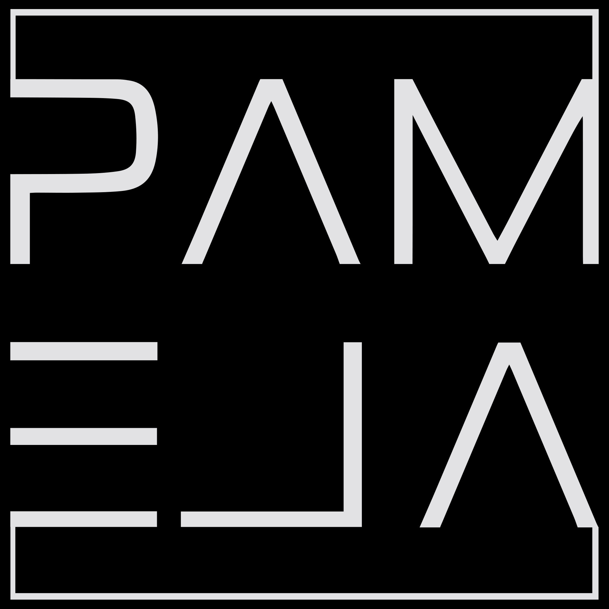 Pamela on the beach logo